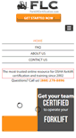 Mobile Screenshot of forkliftcertification.com